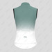 Women's Bike Forever Gradient Dots Sleeveless Cycling Jersey -  Sage