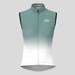 Women's Bike Forever Gradient Dots Sleeveless Cycling Jersey -  Sage