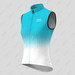 Women's Bike Forever Gradient Dots Sleeveless Cycling Jersey -  Ocean