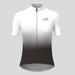 Bike Forever Gradient Dots Women's Cycling Jersey -  White/Black