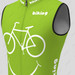 Biking Smile Emoji Men's Sleeveless Cycling Jersey - Spring