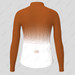 Bike Forever Gradient Dots Women's LS Cycling Jersey -  Caramel Bike Forever Gradient Dots Women's LS Cycling Jersey -  Caramel