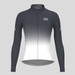 Bike Forever Gradient Dots Women's LS Cycling Jersey -  Graphite Bike Forever Gradient Dots Women's LS Cycling Jersey -  Graphite