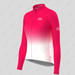 Bike Forever Gradient Dots Women's LS Cycling Jersey -  Jester red Bike Forever Gradient Dots Women's LS Cycling Jersey -  Jester red