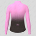 Bike Forever Gradient Dots Women's LS Cycling Jersey -  Neo Pink Bike Forever Gradient Dots Women's LS Cycling Jersey -  Neo Pink