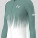 Bike Forever Gradient Dots Women's LS Cycling Jersey -  Sage Bike Forever Gradient Dots Women's LS Cycling Jersey -  Sage