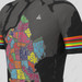 Brooklyn Neighborhoods Rainbow Men's Cycling Jersey