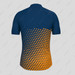 Gradient Triangle Men's Cycling Jersey - Navy/Orange