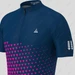 Gradient Triangle Men's Cycling Jersey - Navy/Magenta