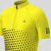 Gradient Triangle Men's Cycling Jersey - Yellow