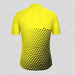 Gradient Triangle Men's Cycling Jersey - Yellow