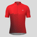 Gradient Triangle Men's Cycling Jersey - Red