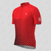 Gradient Triangle Men's Cycling Jersey - Red