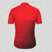 Gradient Triangle Men's Cycling Jersey - Red