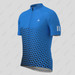 Gradient Triangle Men's Cycling Jersey - Blue