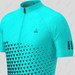 Gradient Triangle Men's Cycling Jersey - Light Blue