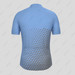 Gradient Triangle Men's Cycling Jersey - Gray Blue