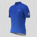 Gradient Triangle Men's Cycling Jersey - Blue