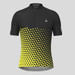 Gradient Triangle Men's Cycling Jersey - Black/Yellow