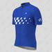 Men's Gradient Race Flag Cycling Jersey - Blue