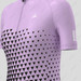 Women's Gradient Triangle Cycling Jersey - Light Purple