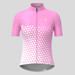 Women's Gradient Triangle Cycling Jersey - Neo Pink