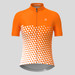 Women's Gradient Triangle Cycling Jersey - Orange