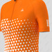 Women's Gradient Triangle Cycling Jersey - Orange