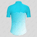 Women's Gradient Triangle Cycling Jersey - Light Blue