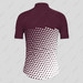 Women's Gradient Triangle Cycling Jersey - Claret