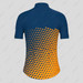 Women's Gradient Triangle Cycling Jersey - Navy/Orange