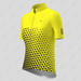 Women's Gradient Triangle Cycling Jersey - Yellow