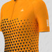 Women's Gradient Triangle Cycling Jersey - Orange