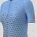 Women's Gradient Triangle Cycling Jersey - Gray/Blue