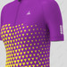 Women's Gradient Triangle Cycling Jersey - Purple/Yellow