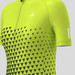 Women's Gradient Triangle Cycling Jersey - Green/Black