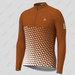 Gradient Triangle Men's LS Cycling Jersey - Brown