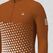 Gradient Triangle Men's LS Cycling Jersey - Brown