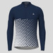 Gradient Triangle Men's LS Cycling Jersey - Navy