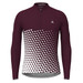Gradient Triangle Men's LS Cycling Jersey - Claret