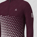 Gradient Triangle Men's LS Cycling Jersey - Claret