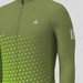 Gradient Triangle Men's LS Cycling Jersey - Olive/Green