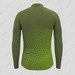 Gradient Triangle Men's LS Cycling Jersey - Olive/Green