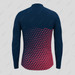 Gradient Triangle Men's LS Cycling Jersey - Navy/Pink