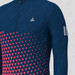 Gradient Triangle Men's LS Cycling Jersey - Navy/Pink