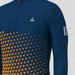 Gradient Triangle Men's LS Cycling Jersey - Navy/Orange