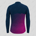 Gradient Triangle Men's LS Cycling Jersey - Navy/Magenta