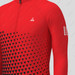 Gradient Triangle Men's LS Cycling Jersey - Red