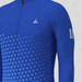 Gradient Triangle Men's LS Cycling Jersey - Blue
