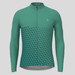 Gradient Triangle Men's LS Cycling Jersey - Green